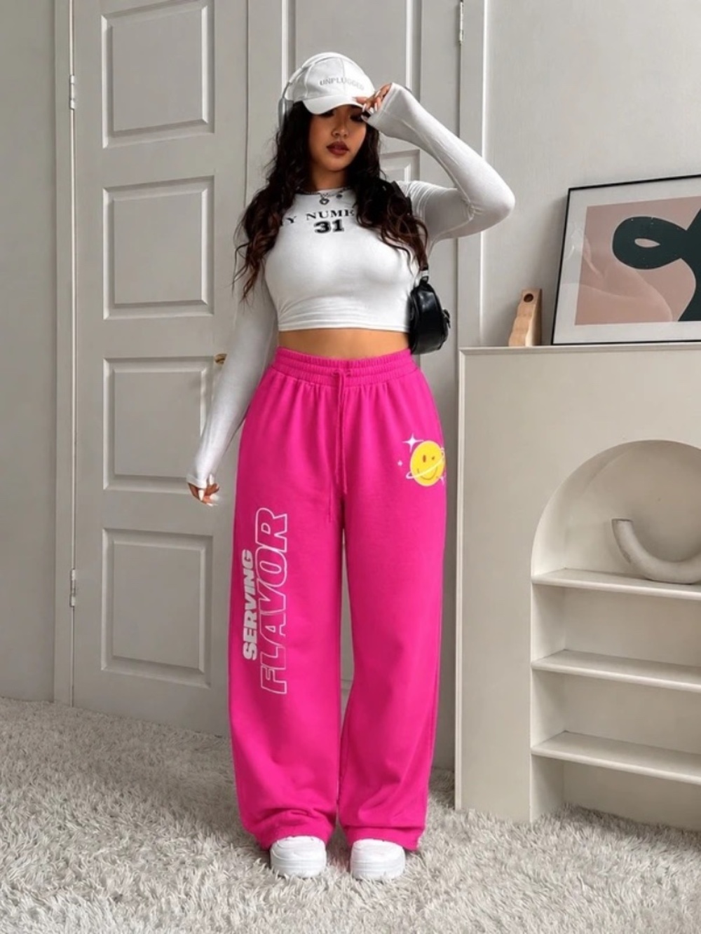 Poppi x Target "Serving Flavor" Hot Pink Sweatpants – Size 2X – NWT